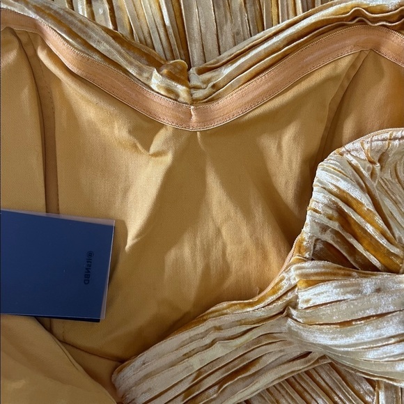 NBD Danica Mini Dress in Saffron Yellow - Picture 8 of 14